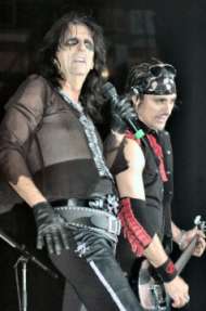 Ryan Roxie uit Alice Cooper Band