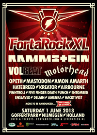 Fortarock tijdschema