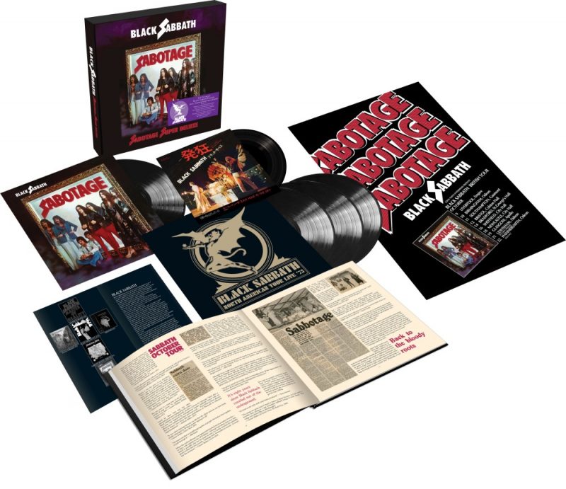 Black Sabbath Sabotage 4LP 