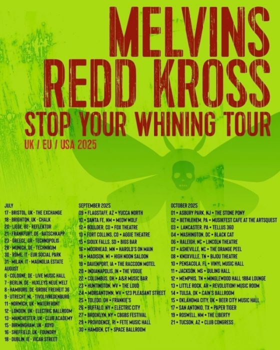 Tourposter Melvins/Red Kross