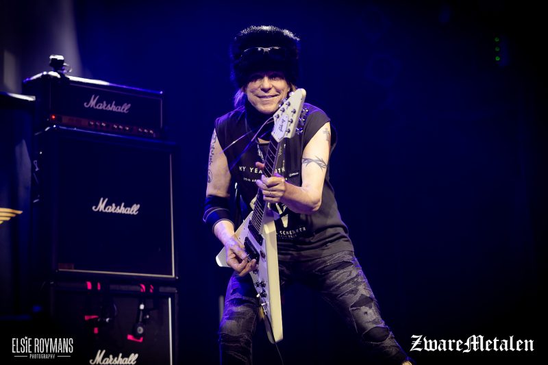Michael Schenker live in de 013 te Tilburg door Elsie Roymans voor Zware Metalen