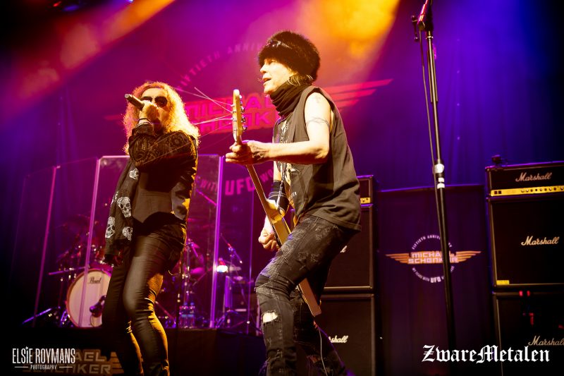 Michael Schenker live in de 013 te Tilburg door Elsie Roymans voor Zware Metalen